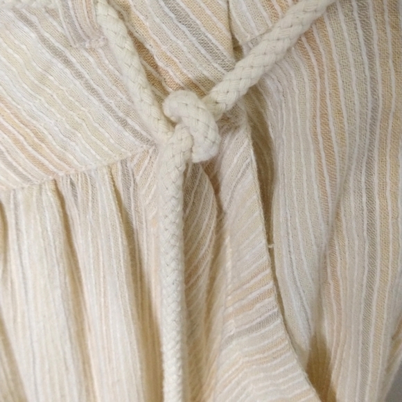 Free People Roll With It Cotton Harem Sun Bleached Combo Slouchy Pants - Picture 7 of 9